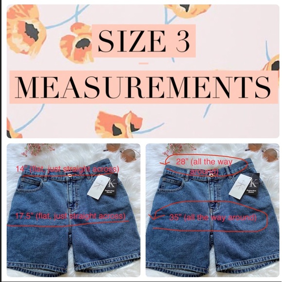 NWT Calvin Klein Vintage Denim Shorts - Picture 11 of 11